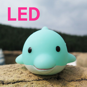 LED 플래쉬 - 파란돌고래